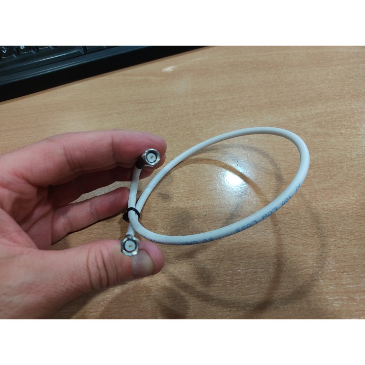 Latiguillo 50cm RF100 Baja pérdida SMA Macho - SMA Macho