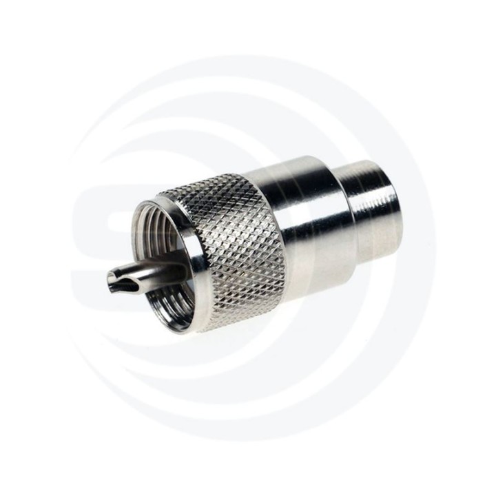 PL-259-LL - CONECTOR PL-259 LARGO PARA RG-213 Y SIMILARES