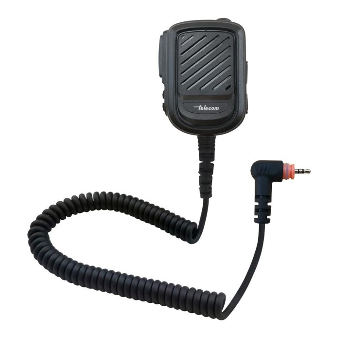 Micro-altavoz IP67, amplificado y con control de volumen para MOTOROLA SL-4000 / SL-4010, TLK-100 / TLK-110 Wave, etc.