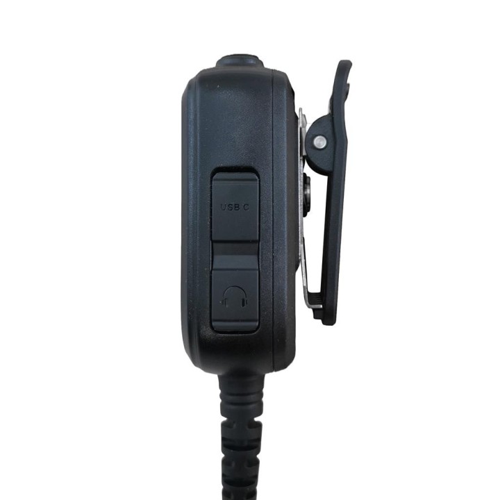 Micro-altavoz IP67, amplificado y con control de volumen para MOTOROLA SL-4000 / SL-4010, TLK-100 / TLK-110 Wave, etc.