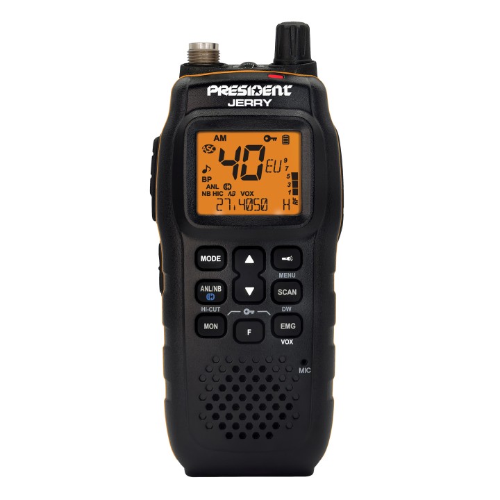 Walkie PRESIDENT JERRY  CB 27 Mhz