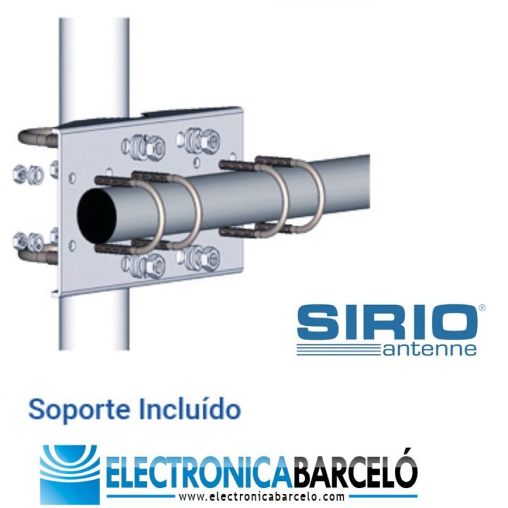 Dipolo Vertical 1/2 Onda SIRIO SD-Dipole (SD27). Ajustable entre 26,5 y 30 MHz.