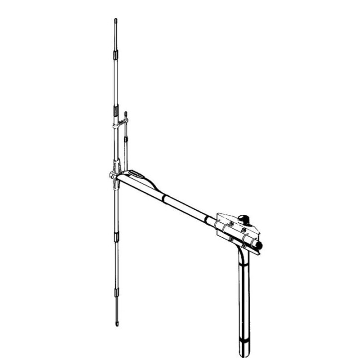 ANTENA DIPOLO SIRIO SD-FM CON UN ANCHO DE BANDA DE 87 A 194 MHZ AJUSTABLE