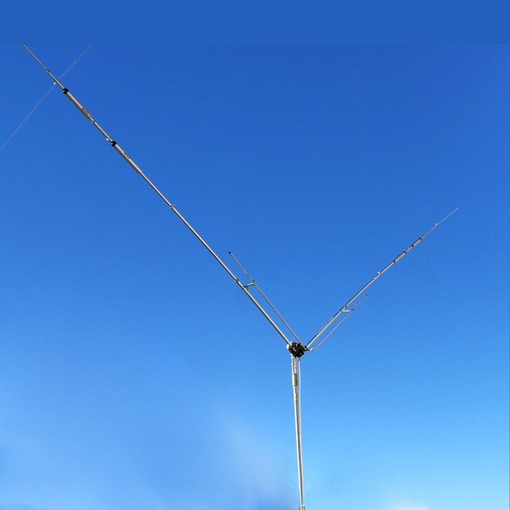 Dipolo rígido en V para HF / 5 Bandas