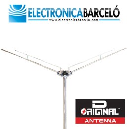 Dipolo rígido en V para HF / 5 Bandas