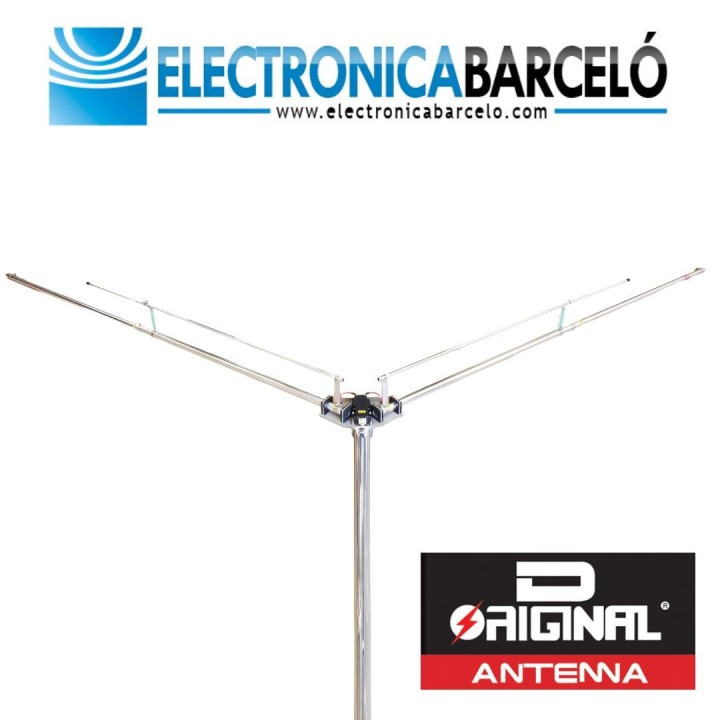 Dipolo rígido en V para HF / 5 Bandas