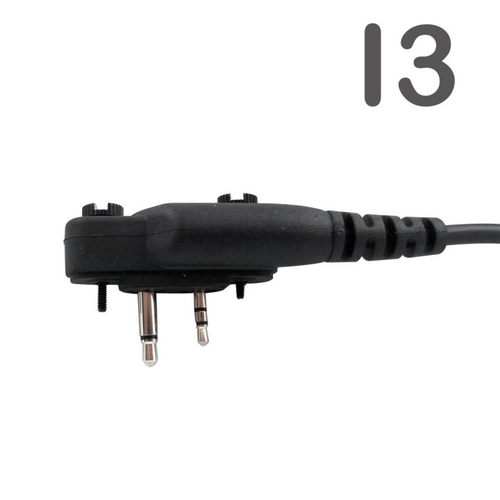 PY-29IC-F11R - MICRO-AURICULAR ERGONÓMICO PARA ICOM.
