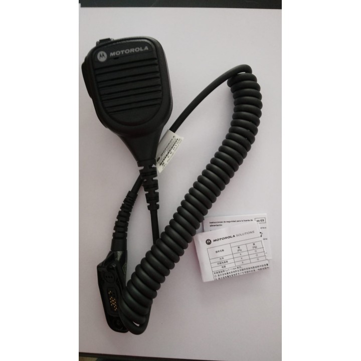 MOTOROLA PMMN4067 Microaltavoz remoto ATEX, botón emergencia 
