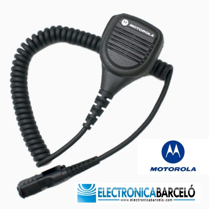 MOTOROLA PMMN4067 Microaltavoz remoto ATEX, botón emergencia 