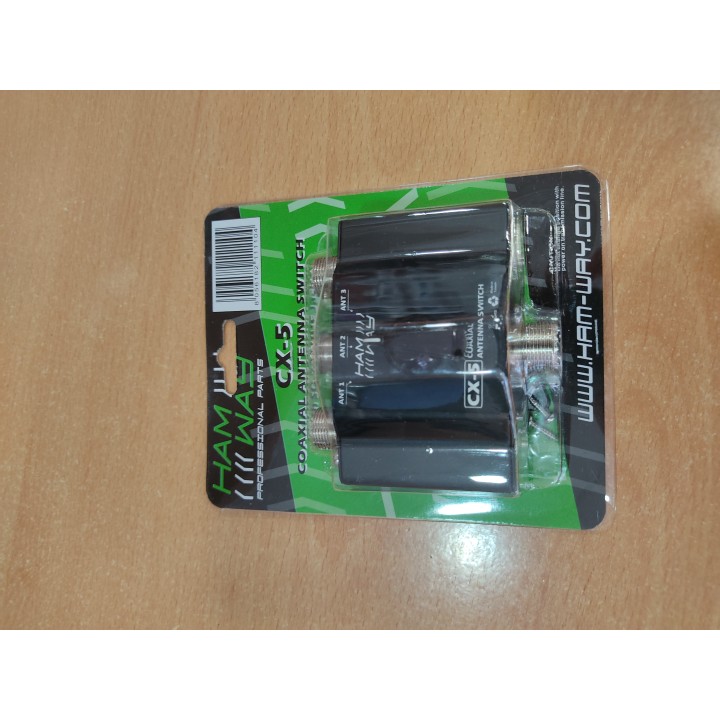 Conmutador Coaxial de 3 Antenas. 500 MHz - 1000 Watt. - SO239