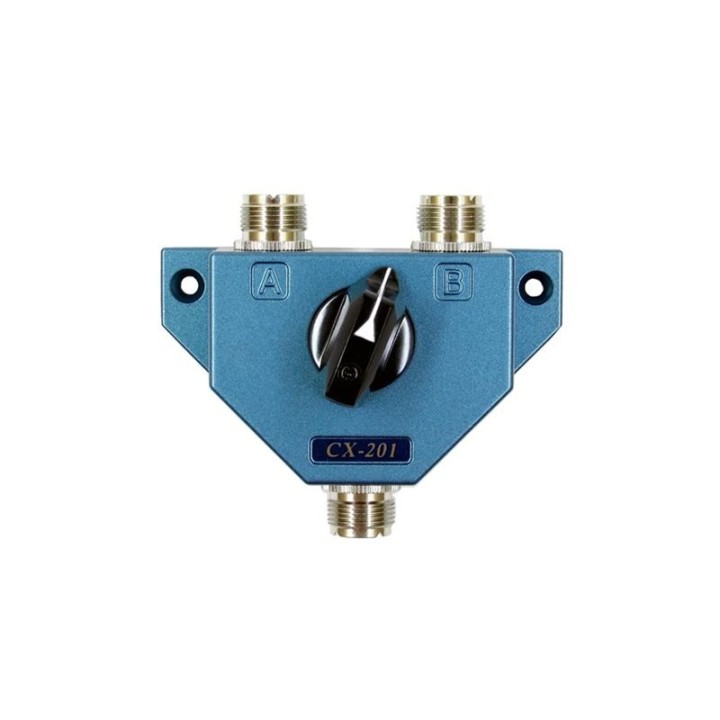 Conmutador coaxial de 2 antenas. 600 MHz - 1000 Watt. SO239