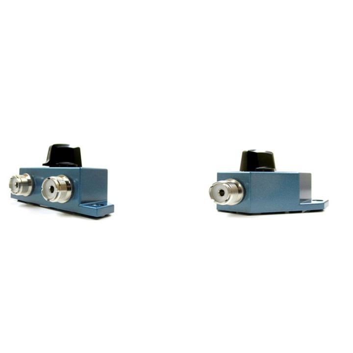 Conmutador coaxial de 2 antenas. 600 MHz - 1000 Watt. SO239