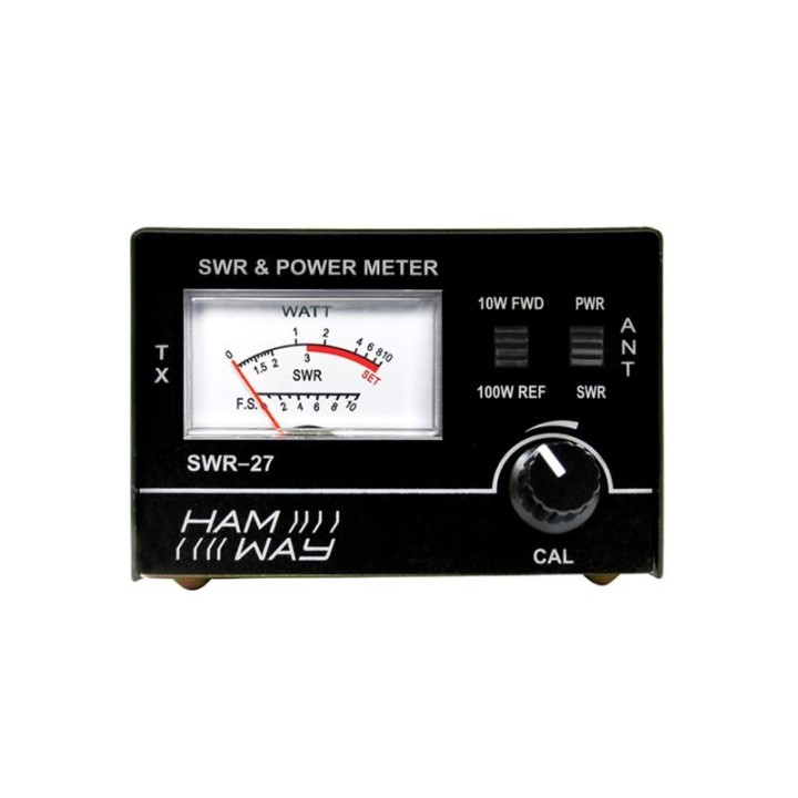 Medidor de ROE con Wattimetro y Latiguillo 25-30 MHz
