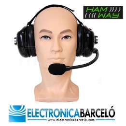 Auriculares Profesionales "Cascos Anti Ruido" con Micrófono y PTT