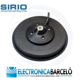 SIRIO MAG 145 3/8 Base Magnética Tipo 3/8 Hasta 500 MHz. Ø 16 cm. Tamaño Grande