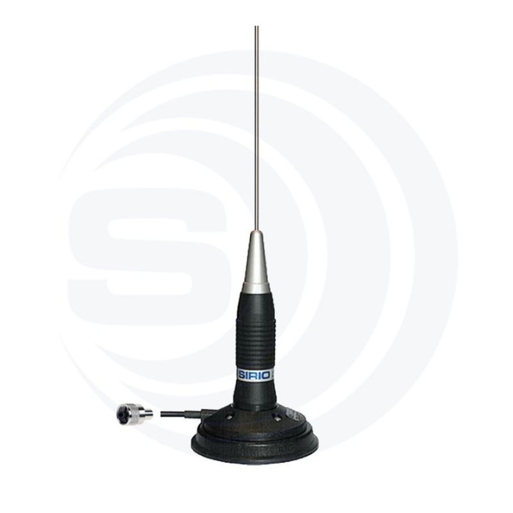Antena Magnética 102cm 55CH 300W SSB 3.6m RG58+PL259