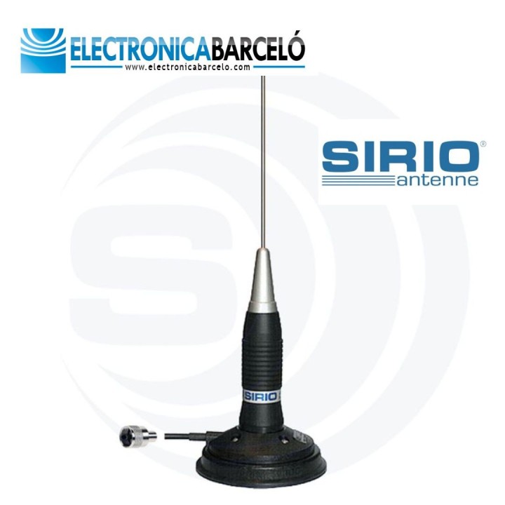 Antena Magnética 102cm 55CH 300W SSB 3.6m RG58+PL259