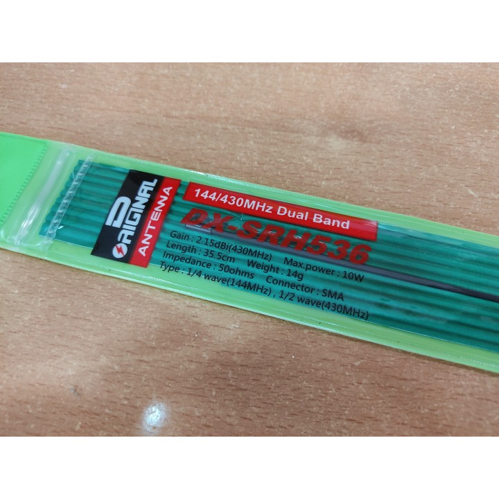 DX-SRH-536 - ANTENA 144/430 MHZ. EXTRAFLEX.