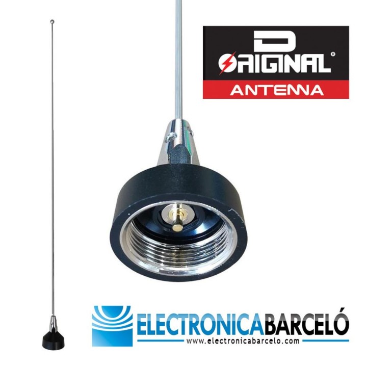 Antena móvil V-U-SHF 136 ~ 940 MHz. con conector NMO 3/4