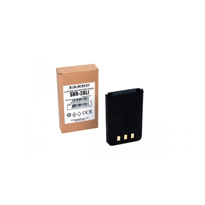 Batería ORIGINAL Yaesu SBR-28LI 7,4 V 1750 mAh para Yaesu FT-4VE y FT-4XE