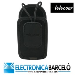 FA-213-MINI - Funda universal con clip en tejido cordura y color negro. Tamaño compacto.
