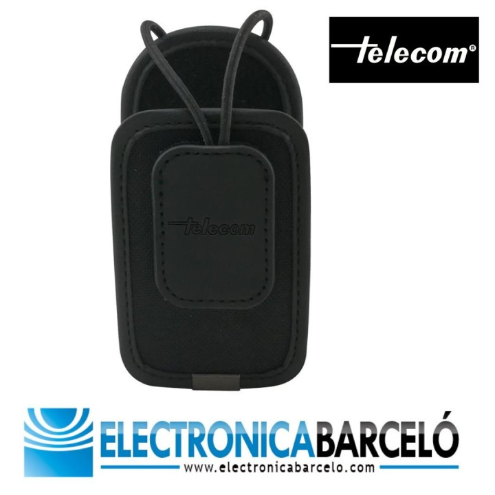FA-213-MINI - Funda universal con clip en tejido cordura y color negro. Tamaño compacto.