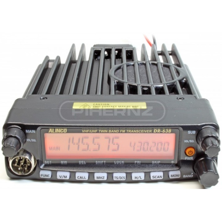ALINCO DR-638HE EMISORA DOBLE BANDA PARA RADIOAFICIONADO