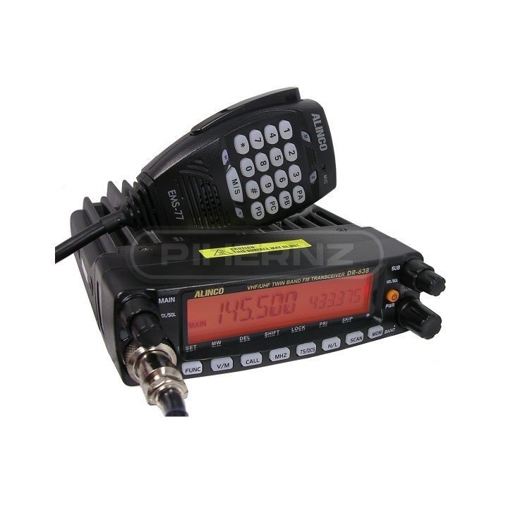 ALINCO DR-638HE EMISORA DOBLE BANDA PARA RADIOAFICIONADO