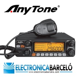 ANYTONE AT-5555N II - Emisora de 10 metros  AM/FM/SSB+RECEPCION DE 136 A 174 MHZ+CTCSS Y DCS 