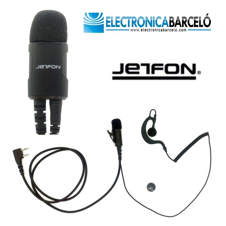 JETFON JR-E1702 MICROAURICULAR CON CANCELACIÓN DE RUIDO (KENWOOD)