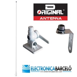 DX-KN-22 - ANTENA NAÚTICA PARA CUBIERTA, CON RÓTULA O ESCUADRA.