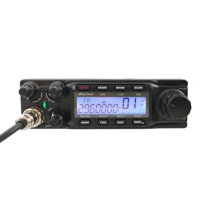 Transceptor todo modo ANYTONE AT-6666PRO para la banda de 10m
