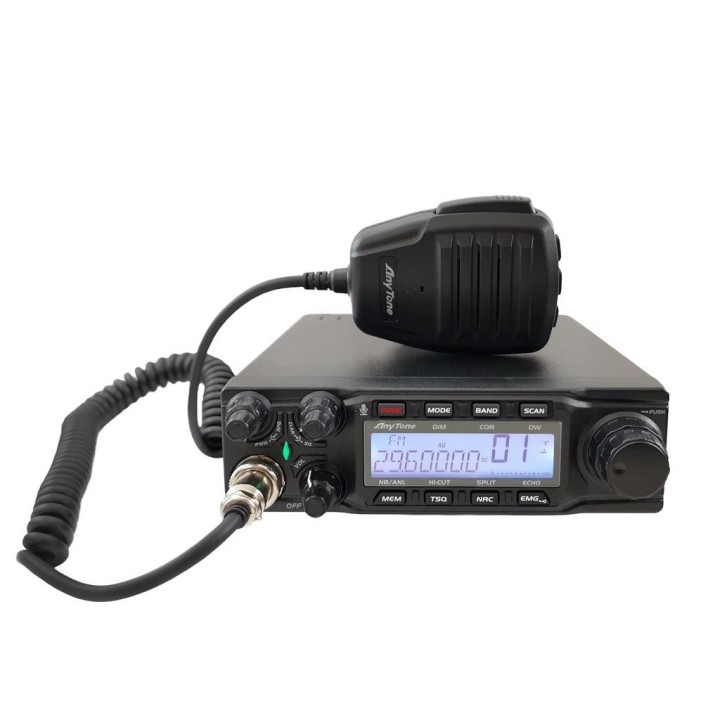 Transceptor todo modo ANYTONE AT-6666PRO para la banda de 10m