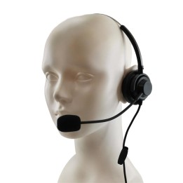 Microauricular diadema con micrófono tipo boom para KENWOOD