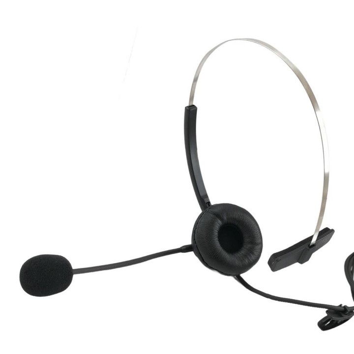 Microauricular diadema con micrófono tipo boom para KENWOOD