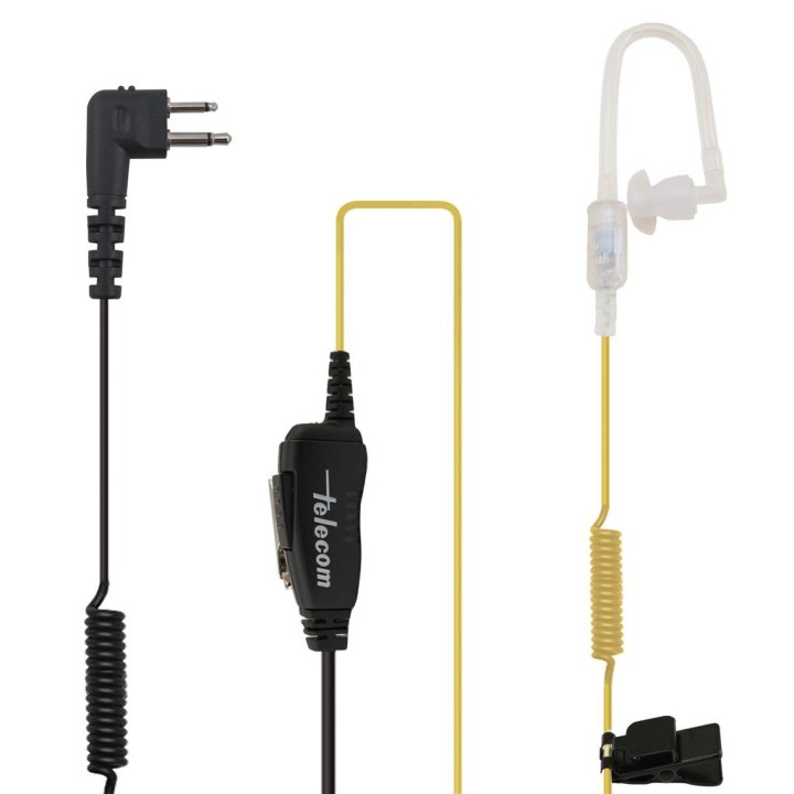 Microauricular slim tubo acústico para MOTOROLA 2 pin