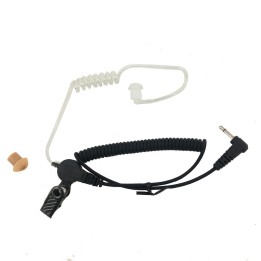 Sólo auricular con tubo acústico.