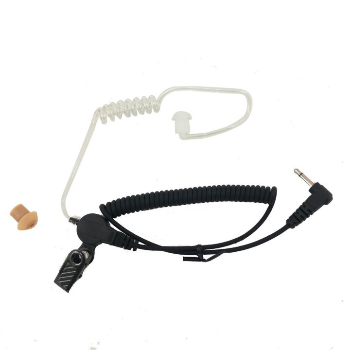 Sólo auricular con tubo acústico.