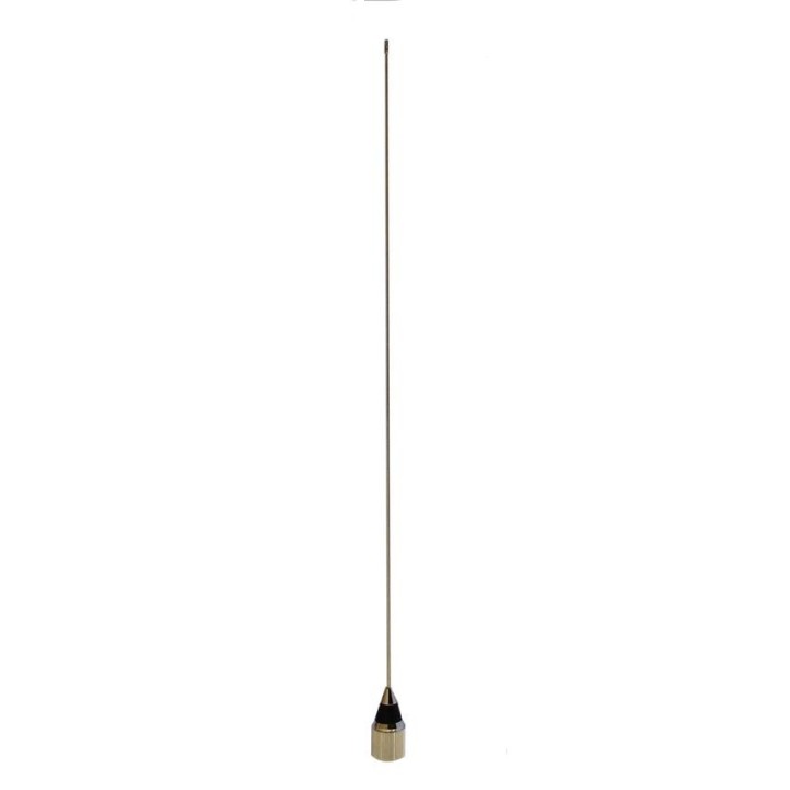 HS-320 - ANTENA VHF 1/4, 138-174, SIN MUELLE, CROMADA. CONECTOR PL.