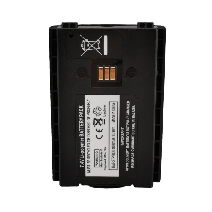 Batería para SEPURA TETRA  7.4 V.,1880 mAh, Li-Ion.