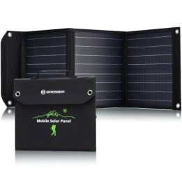 Cargador solar móvil BRESSER 40 vatios con salida USB y DC