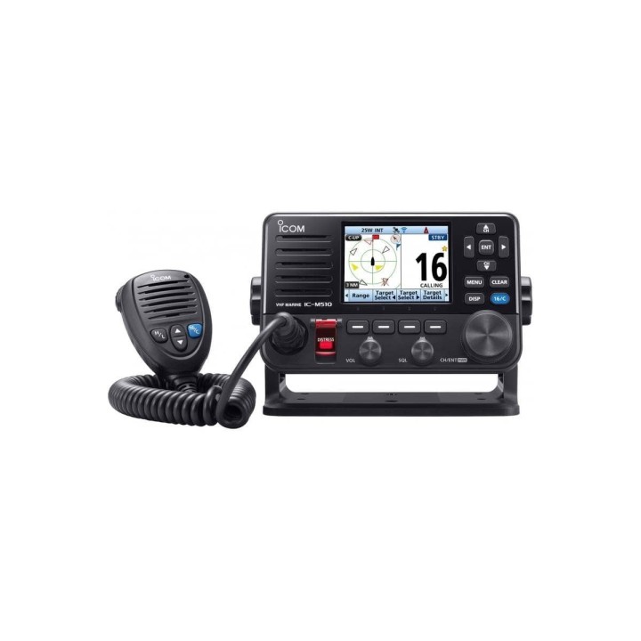 Transceptor Banda Marina VHF ICOM IC-M510E con GPS y AIS
