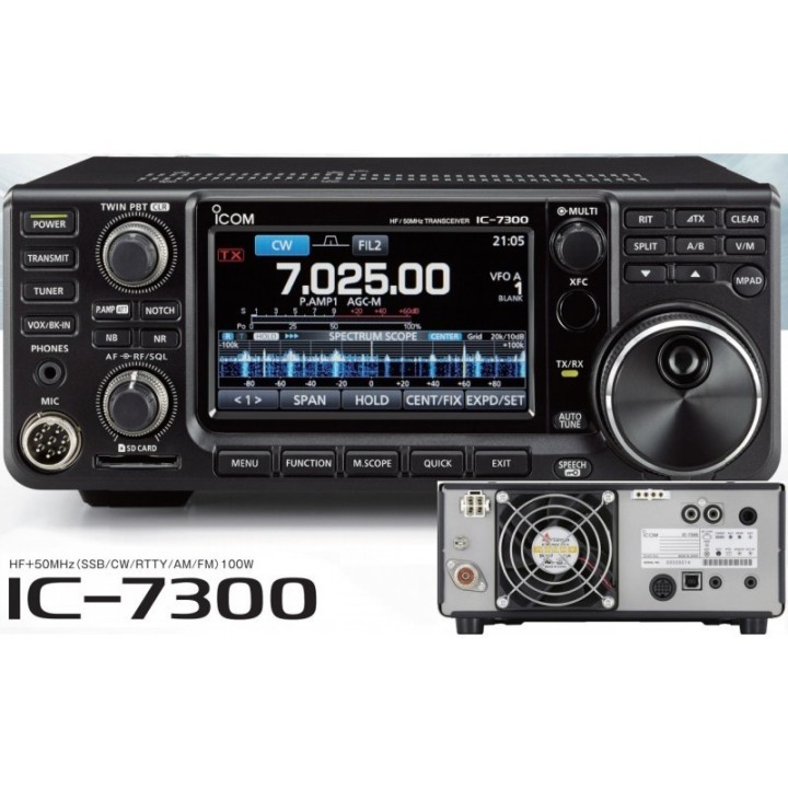 Emisora Transceptor HF/50 Icom IC-7300