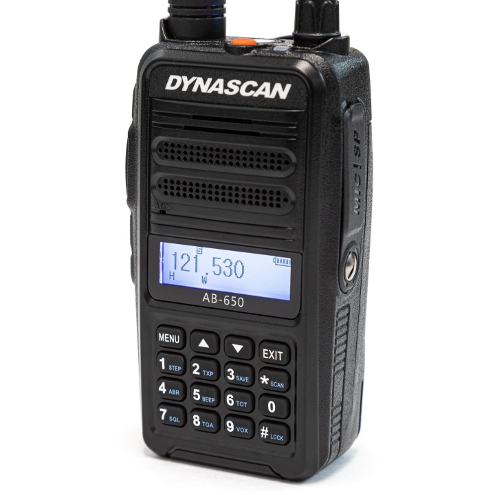Dynascan AB-650 Walkie VHF banda aérea