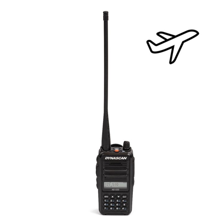Dynascan AB-650 Walkie VHF banda aérea