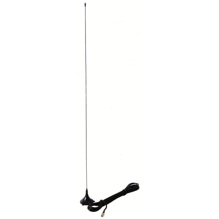 EX-211-S - ANTENA PARA WALKIE VHF CON BASE MAGNÉTICA. 1/4 DE ONDA.