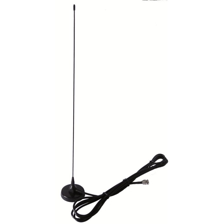 EX-35-V-BNC Antena para Walkie VHF con base magnética. 1/4 de onda.