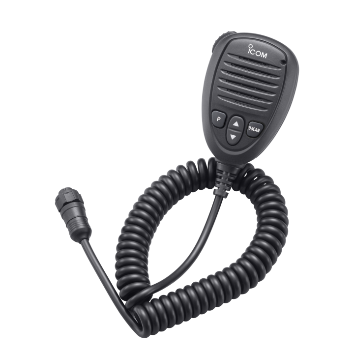ICOM HM-214H Micrófono resistente al agua equivalente IPX7.