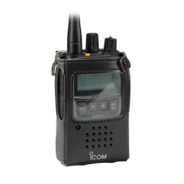 ICOM LC-187 Funda de piel IC-M85