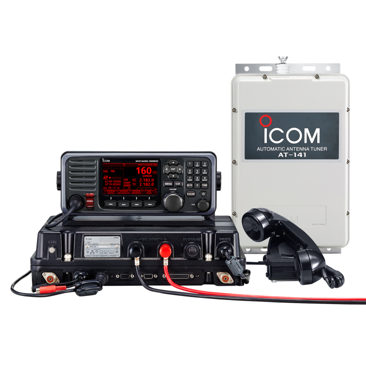Icom GM800 Transceptor Marino E/R Fijo GMDSS MF/HF BLU con DSC CLASE A